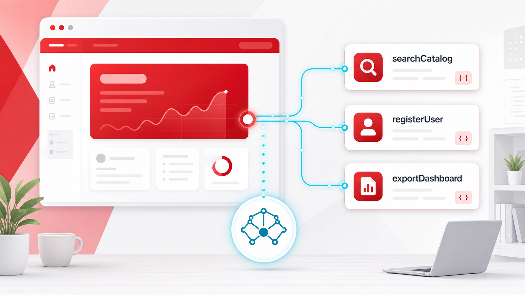 Une application Angular expose des tools WebMCP structurés à un agent IA
